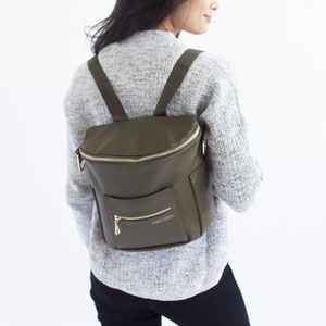 Fawn Design Mini original diaper bag in olive